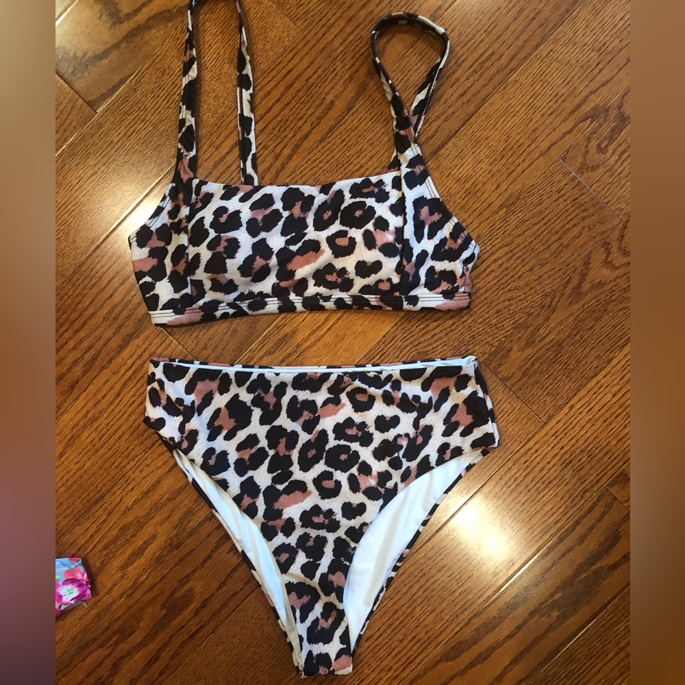 Leopard bikini set